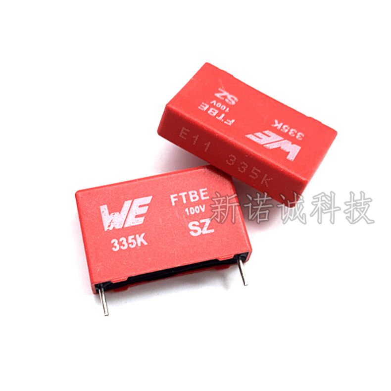 10pcs WE FTBE 100V 335 3.3UF 3U3 100V335 335K 10% Correction Safety Film Capacitors Pitch 22.5mm