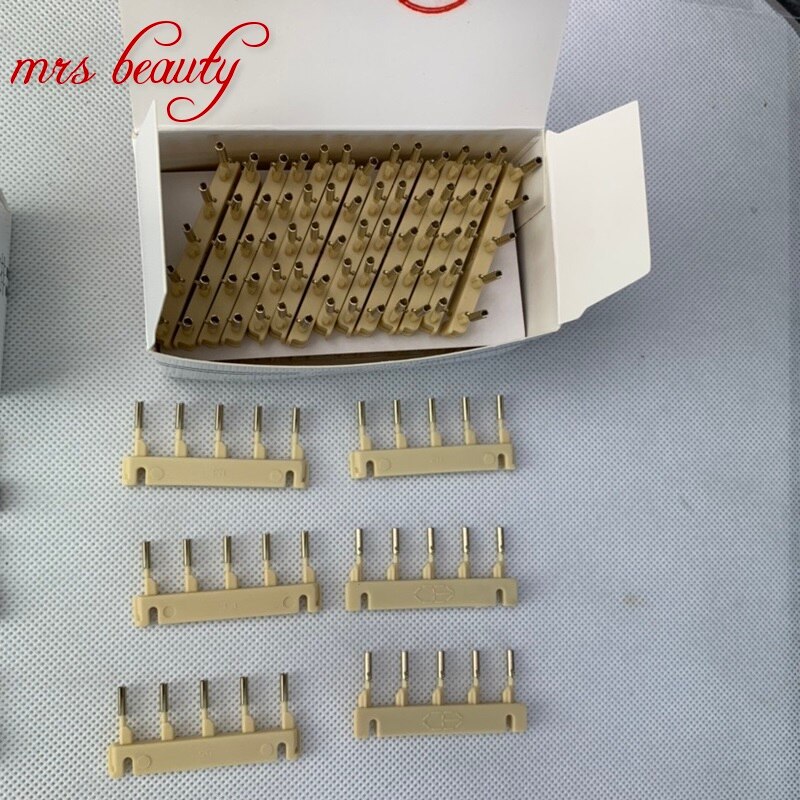 6D hair extension machine 6D-2 hair comb Blonde color make sure hair can be re-apply necessary 6D hair tools