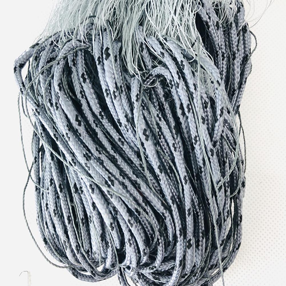 Fiskenet 3-lags multifilament 1.8 mx 30m stærke hesteline finske net højstyrke nylonline fiske sticky net