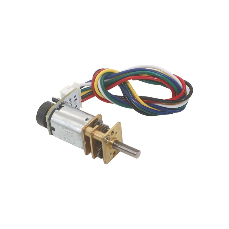 N20 Micro Encoder Gear Motor Dc 6v Encoder Motor Reducer Gearmotors Dc Geared Motors With Gearbox Hall Sensor Encode 7PPR