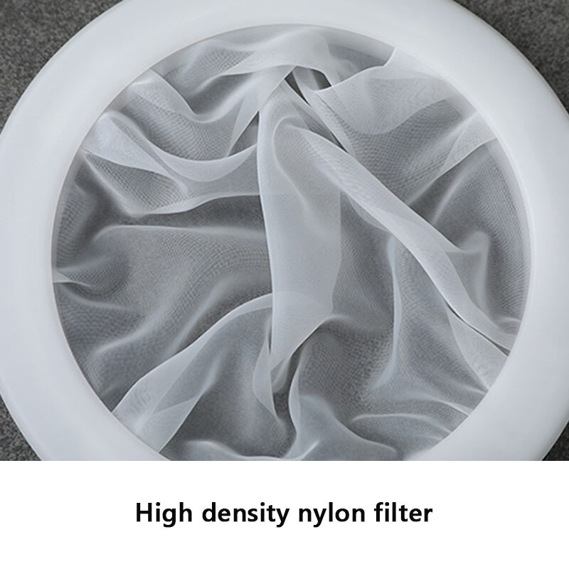 100/200/400 Mesh Kitchen Ultra-fine Mesh Strainer Filter Spoon Kitchen Nylon Mesh for Suitable for Milk Yogurt Soy Milk Coffee