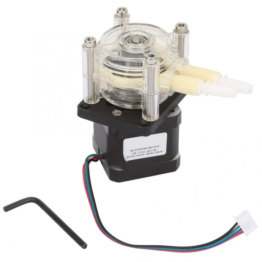 6-30V High Corrosion Resistant Vacuum Peristaltic Self-priming Pump with Stepper Motor for Constant DC Geared Motor