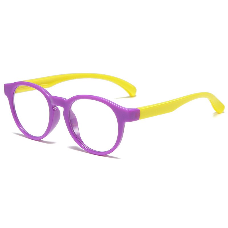 Blå lys blokerende briller børn dreng pige firkantet computer briller klar linse optiske briller ramme  uv400 oculos garfas: 1