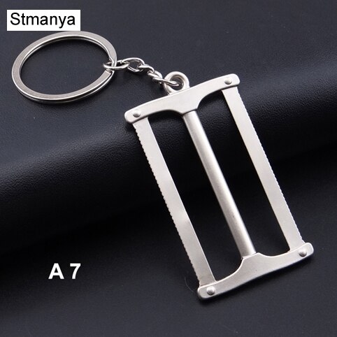 Alle Gereedschappen Sleutelhanger-Mode Vise Sleutelhanger Metalen Verstelbare Tool Ring Sleutelhanger Evenementen vise Sleutelhanger Mini 17342: A7
