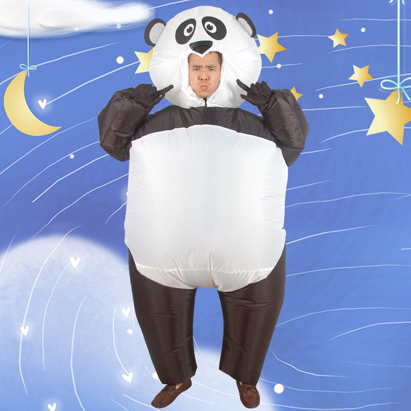 inflatable panda costume for adult, party costume, carnival suit, festival cloth