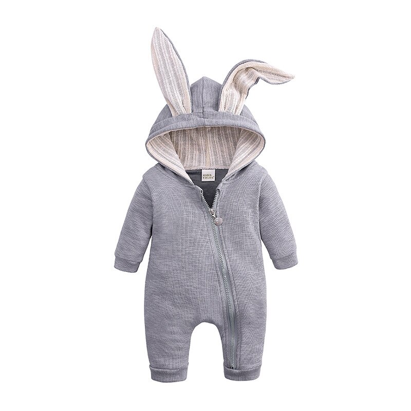Geboren Baby Cartoon Rompertjes Baby Baby Herfst-Winter Outfits Kleding 3M-18M Jongens Meisjes lange Sleveed Costumnes Een Stuk