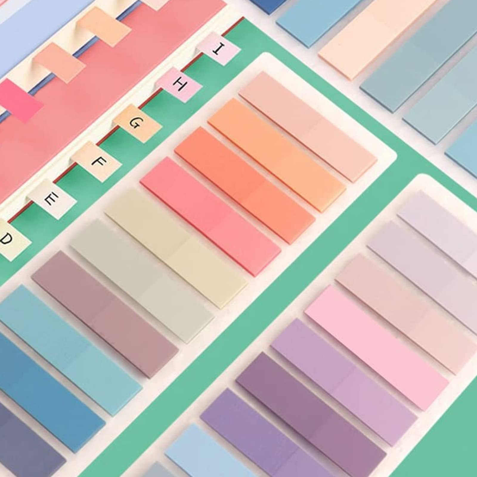 800 Uds notas adhesivas pestañas de índice marcadores de libros de página, etiquetas adhesivas transparentes para marcar páginas clasificar archivo