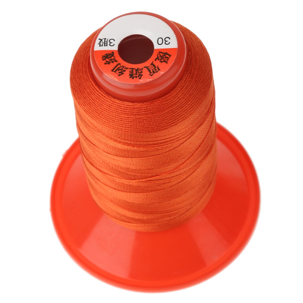 Extra Strong Upholstery Thread Bonded Nylon Sewing Spool 500 Meters Orange