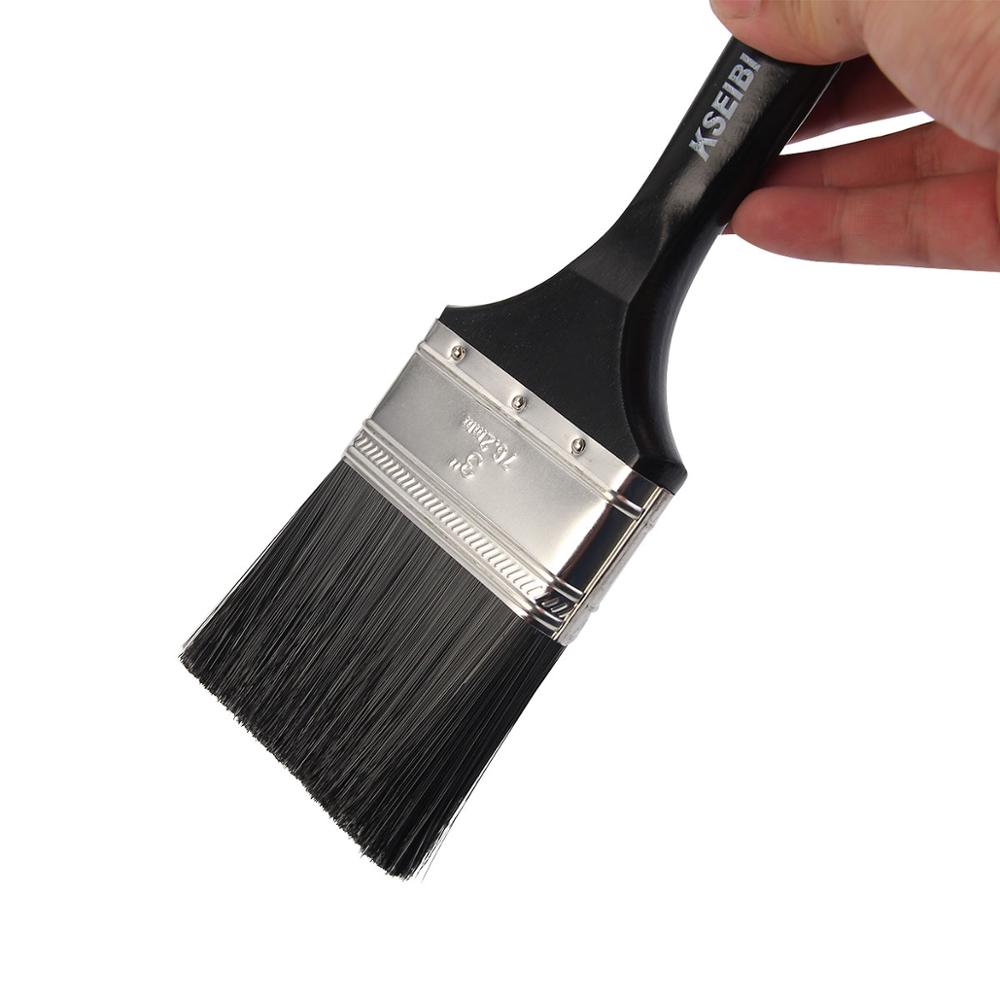 KSEIBI House Decorative Paint Roller Brush Set Acrylic Oil Wooden Building Painting Household Tool Wall Decoration 1-4 in