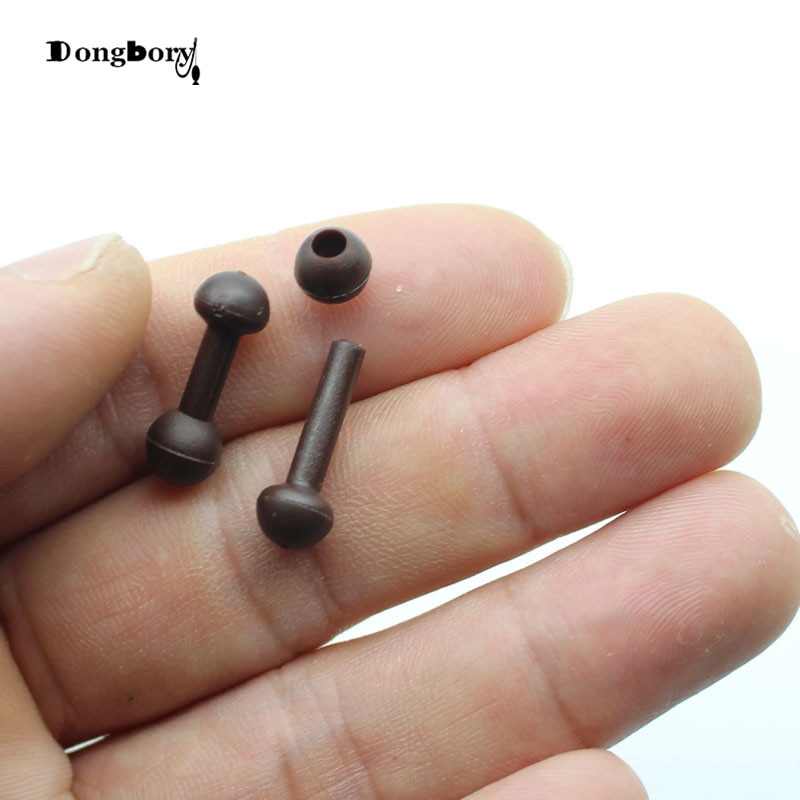 100PCS Chod Beads Helicopter Rigs Beads Carp Fishing Equipment Line Protector Zig Rig Buffer Chod Heli Beads