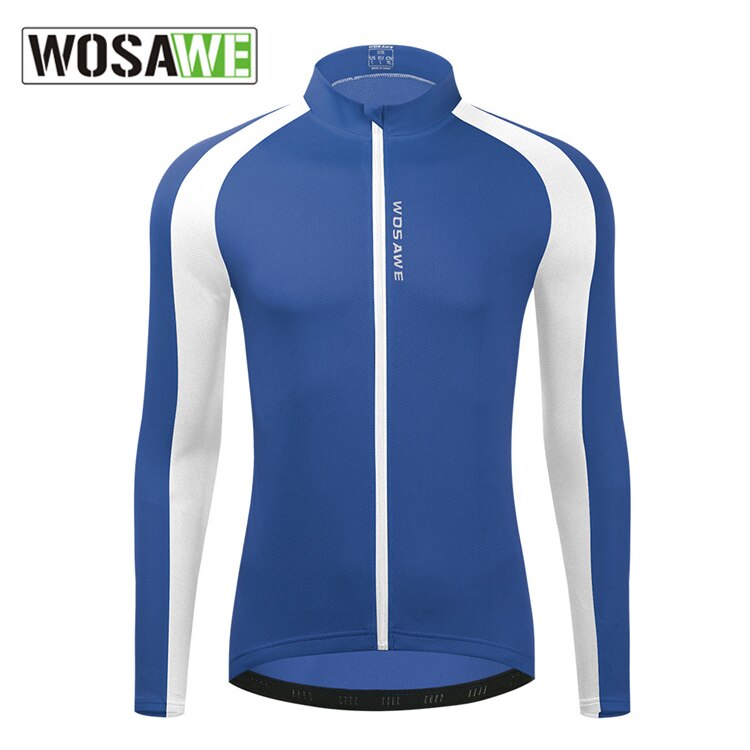 Wosawe Mannen Vochtbestendige Wicking Mountainbike Fiets Slijtvaste Antislip Lange Mouwen Ademend fietsen Kleding: BL236-L / Xxl