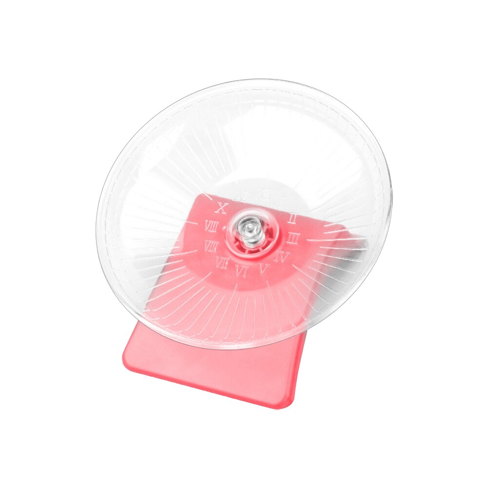 Roue à lancer silencieuse pour Hamster, roue pour petits animaux, idéal pour aire de jeux, produits pour animaux de compagnie, jouets pour petits animaux avec support, nouveauté: D6469-RE