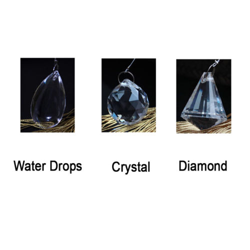 1Pcs Modern Glass String Curtain Room Divider Crystal Beads Door Window Panel Wedding Home Decor