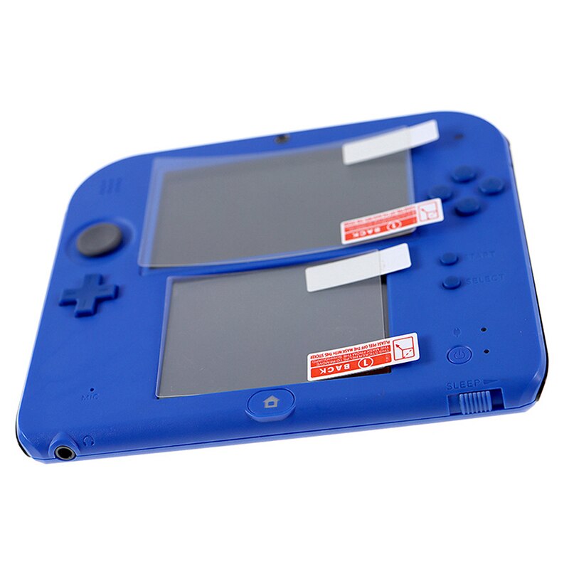 2 Teile/satz LCD Anzeige-schutzfolien Schutz Film Für Nintend 2DS Klar berühren Schützen Schutz oben + HD schutzhülle Boden Dichtung Film