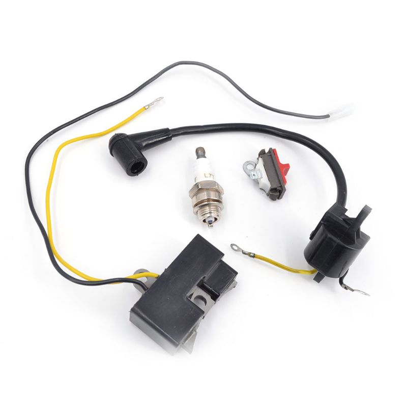 2 Onderdelen Bobine Module Kit Bougie Set Voor Husqvarna 61 162 266 Jonsered 630 670 Kettingzaag Oude Type bobine Set