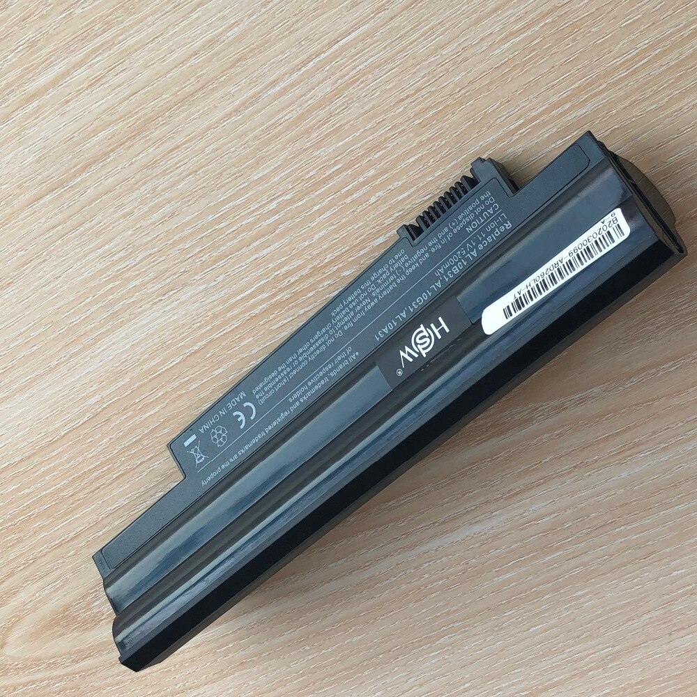 Laptop battery for Acer Aspire One 722 AO722 D257 D257E AL10A31 AL10G31 Netbook D260 D270 Happy, Chrome AC700 AL10B31