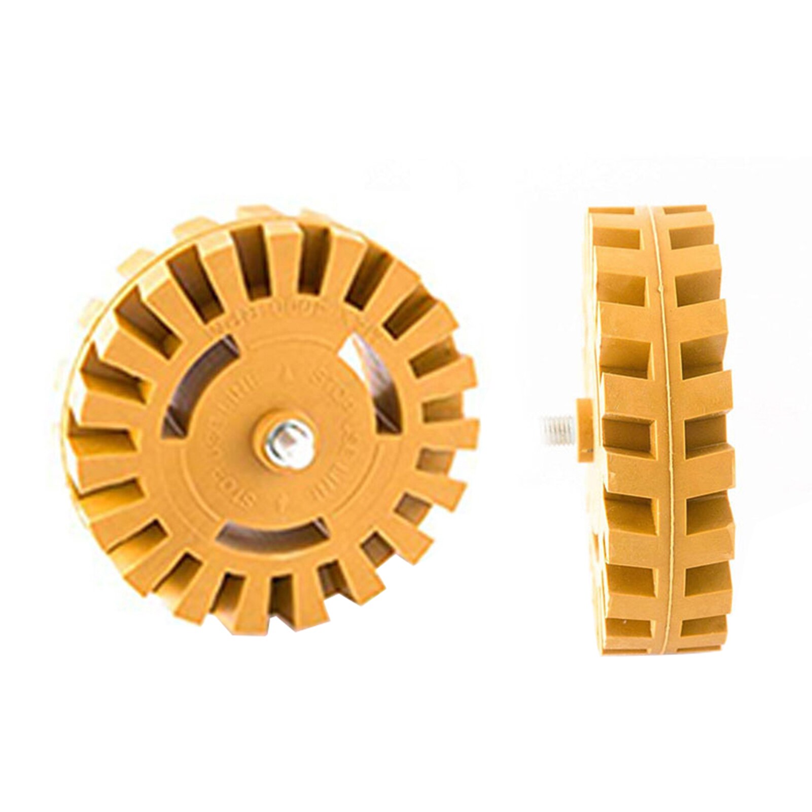 Car Decal Remover Wheel Tool Rubber Disk Decal Eraser Wheel with Power Drill Attachment for Removing Pinstripes Sticker Adhesive