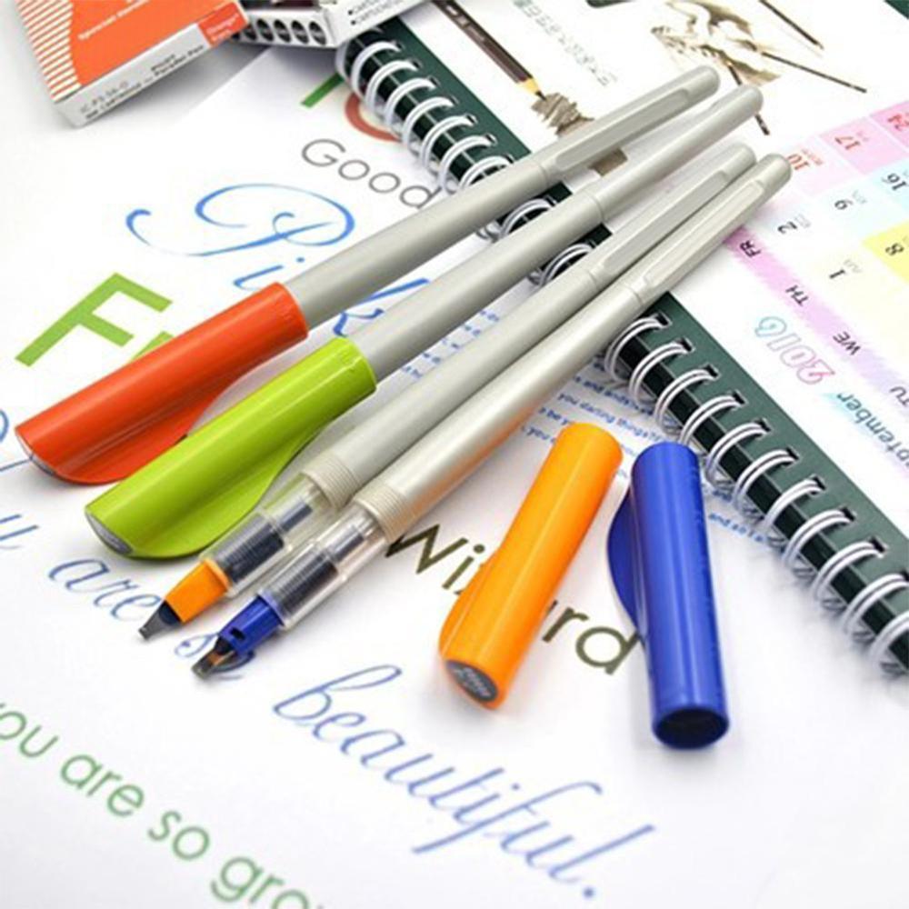 Stylo parallèle pilote Art stylo plume anglais calligraphie stylo avec 12 cartouches 1.5 2.4 3.8 6.0mm