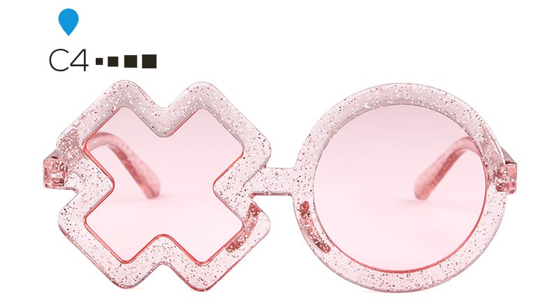 Sorvino børn xo form runde solbriller vintage brand 90s festival søde toddler børn solbriller nuancer  sp132: C4