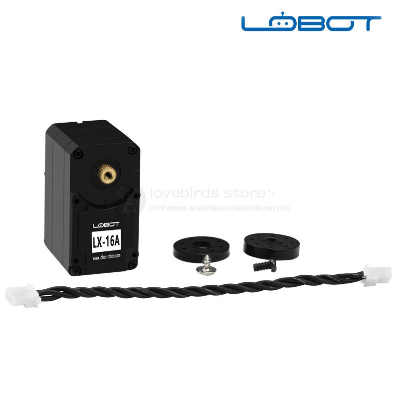 Lx-16a Serial Bus Servo / Smart Serial Dual-axis Digital Servo / High Torque High Accuracy For Diy Bionic Robot: item 1