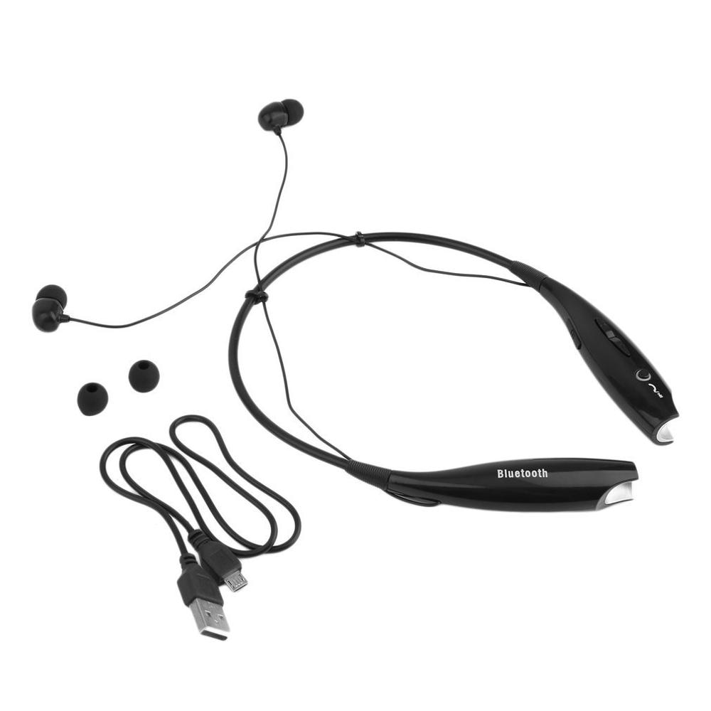 Hv800 bluetooth nekband oordopjes handsfree sport stereo headset in-ear oordopjes voor samsung en iphone