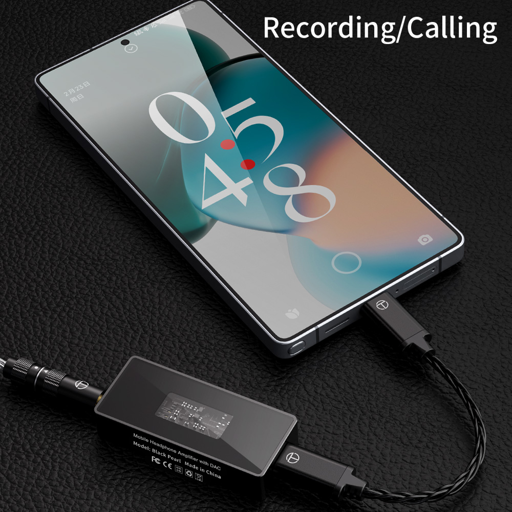 TRN Black Pearl DAC Hi-Fi DAC/Amp chip amplificador de auriculares