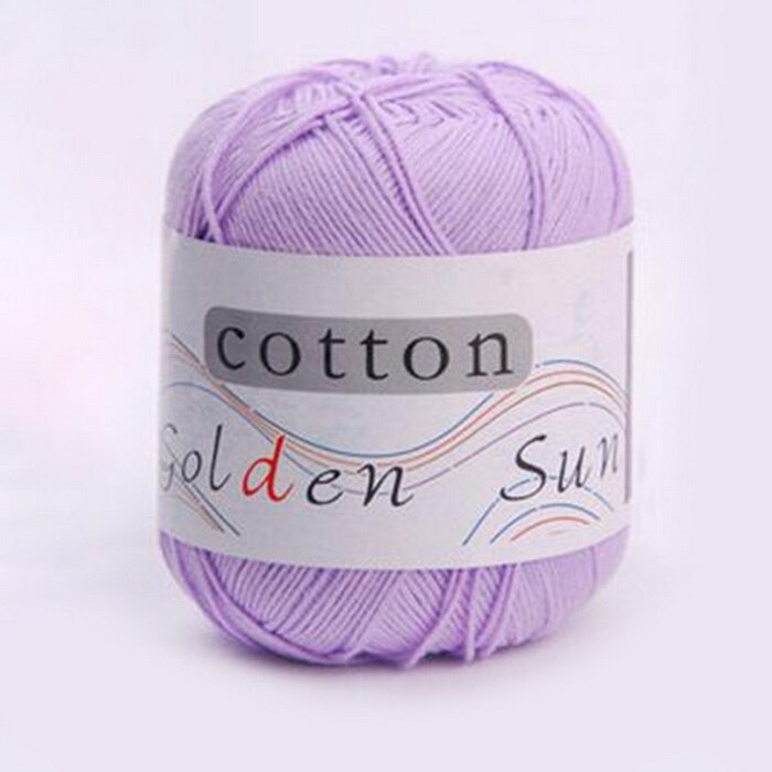 100% 50g/Roll Hand-knitted Cashmere Yarn for hand knitting baby wool hand-knitted Soft hand knitting: Light Purple