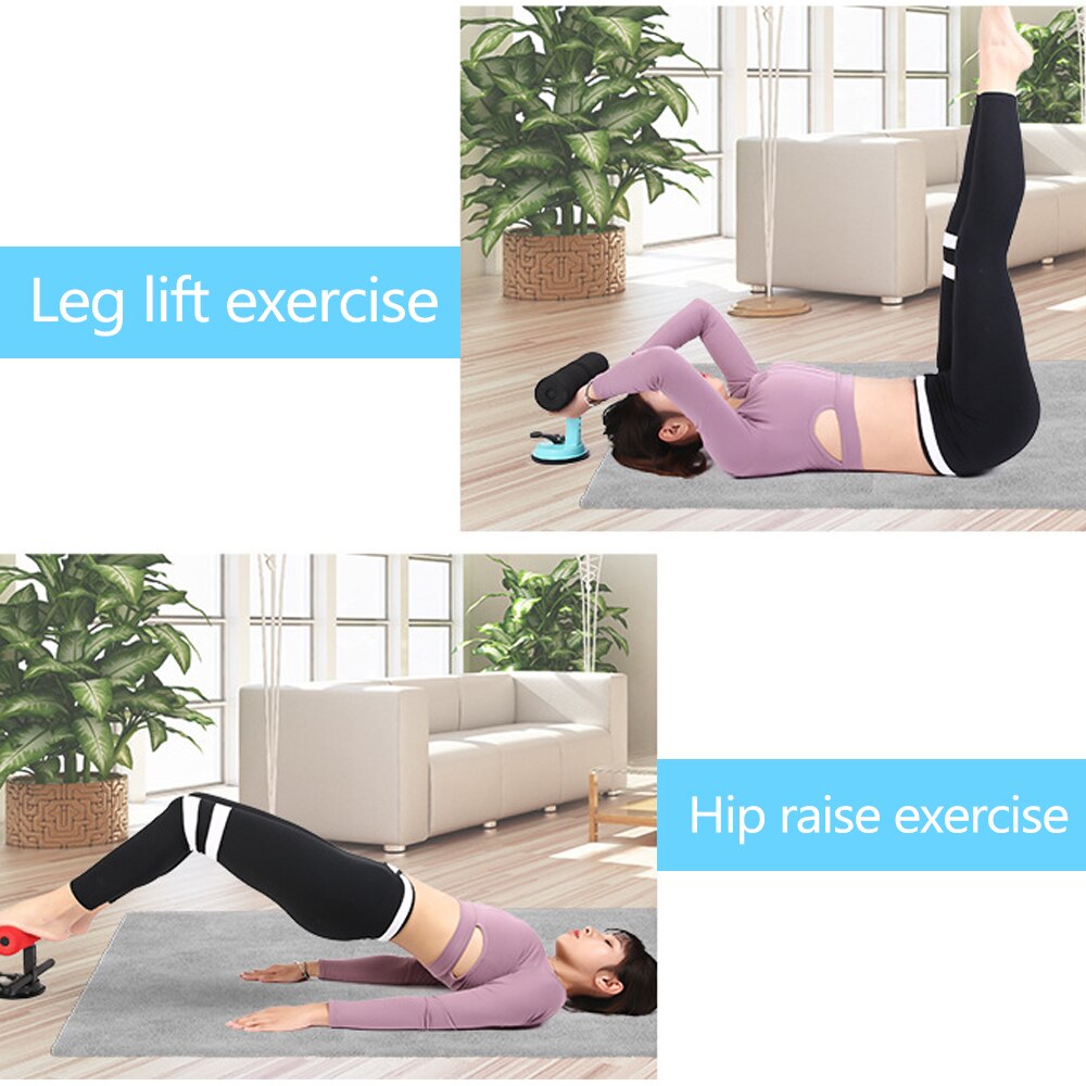 Huishoudelijke sit-ups hulpmiddel zuigtype buikspieroefeningen fitnessapparatuur 3 niveaus verstelbare geïntegreerde trainingsapparatuur