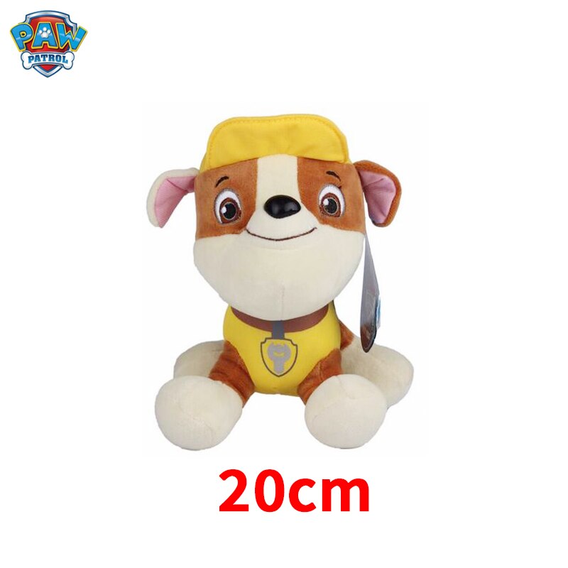 Paw Patrol Ryder Everest Cartoon Animal Filled Plush Toy Model Patrol Toy Children Birthday Christmas: 12