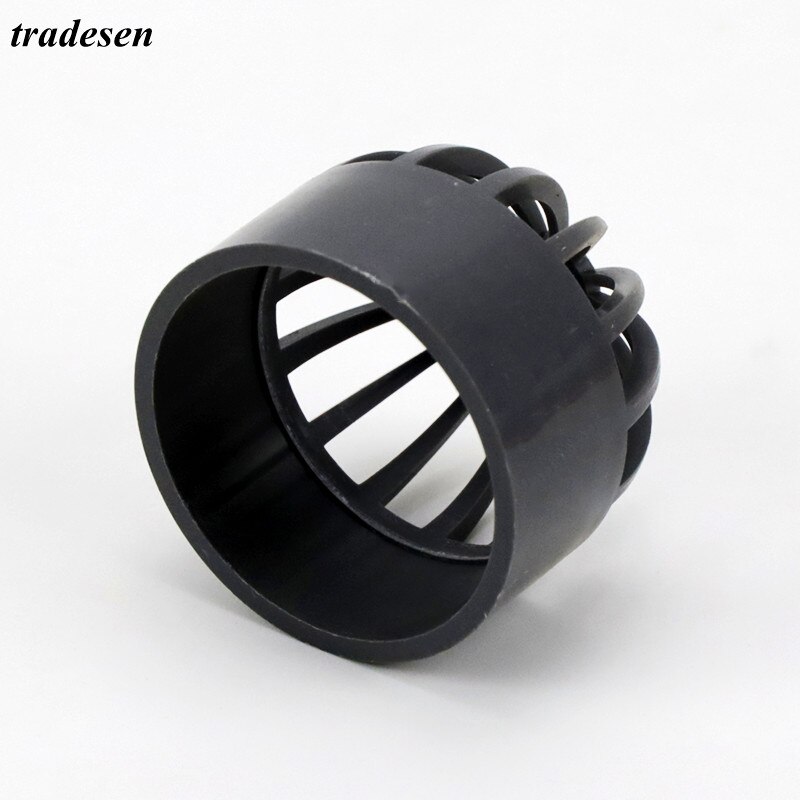 2-5Pcs I.D20-110mm PVC Vent Cap Filter Isolation Screen Water Tank Permeable Joint Aquarium Seafood Pool Overflow Pipe Fittings