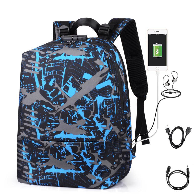 35L Outdoor Soccer Sports Bag Basketball Backpack Football Gym Fitness Bag For Men Laptop Backpack Waterproof Hiking Daypack: Graffiti