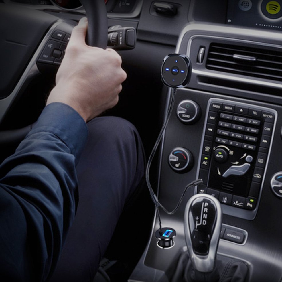 USB2.0 Bluetooth Kit adaptateur de voiture sans fil mains libres parlant récepteur Audio de voiture intégré micro contrôleur de musique son stéréo