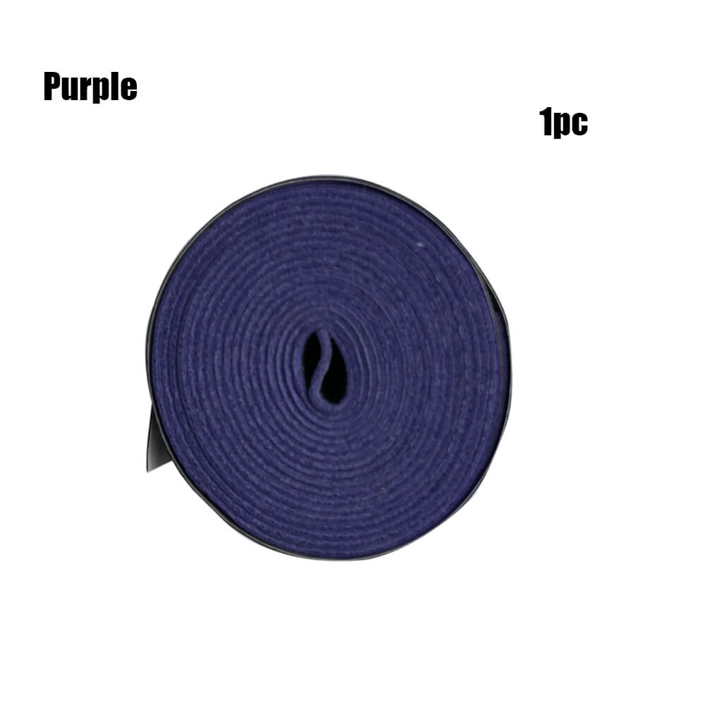 1 pièces anti-dérapant sueur absorbée enveloppes tarauds sec raquette de Tennis Grip Badminton poignées raquette Vibration surgrip bandeau Anti-transpiration Sports: Purple