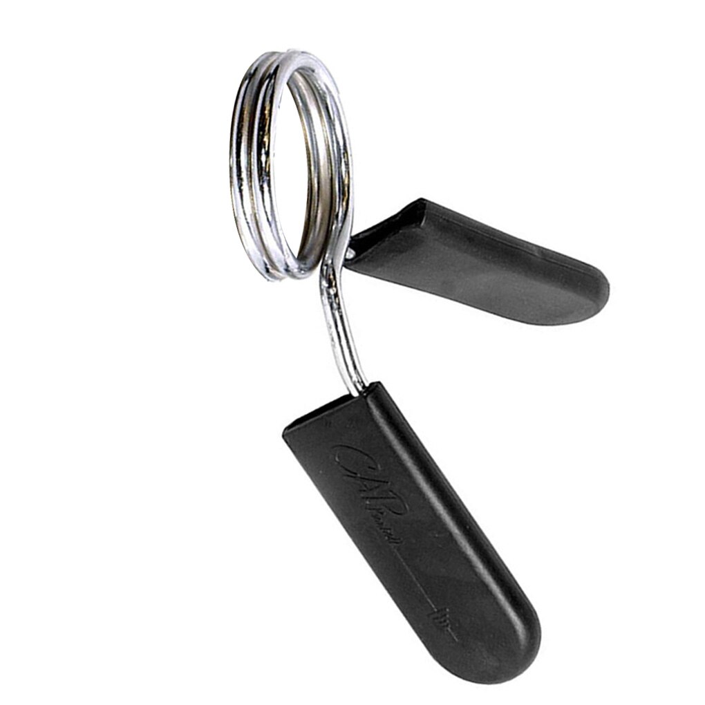 Abrazaderas de barra de mancuernas, Clips de 24mm-28mm, cierres de resorte de peso, bloqueo de barra de pesas para gimnasio, resorte de abrazadera