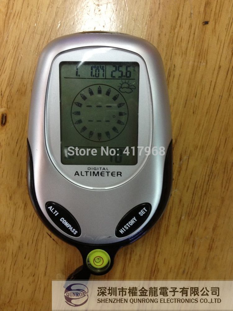 ZD2028-altímetro multifunción 6 en 1, medidor de altitud, barómetro, termómetro, guía electrónica, instrumentos de medición de altura
