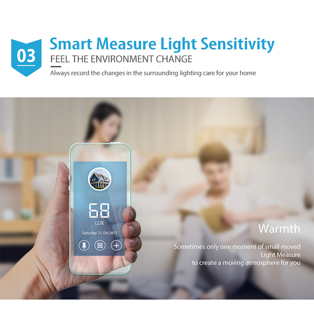 NEO COOLCAM Smart Home Z-wave Plus PIR Motion Sensor Detector Temperature Sensor Lux Z wave Alarm System Motion Sensor