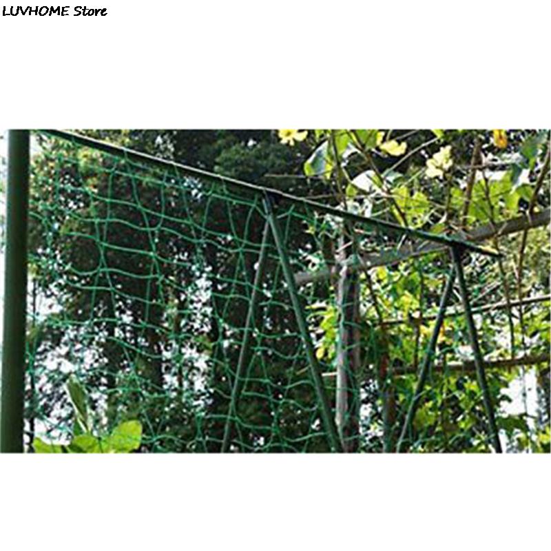 Red Verde de nailon para jardín soporte de red redes para plantas trepadoras de judías crecer cerca de 1,8*0,9