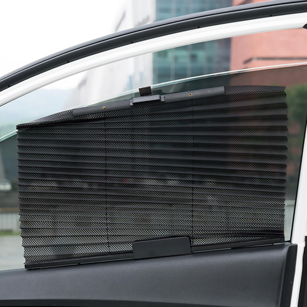 Auto Car Side Window Sunshade Folding Sun Shade Shield Sun Uv Protection Dog Baby Roller Premium Tear Resistant Shading Curtain