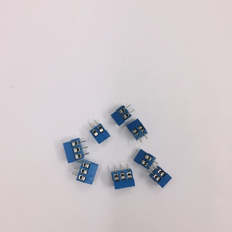 20/10pcs KF350-3.5-2P KF350-3P Terminal 300V 10A Schroef 2, 3Pin 3.5mm Terminal Schroef Connector Splice connector voor printplaat