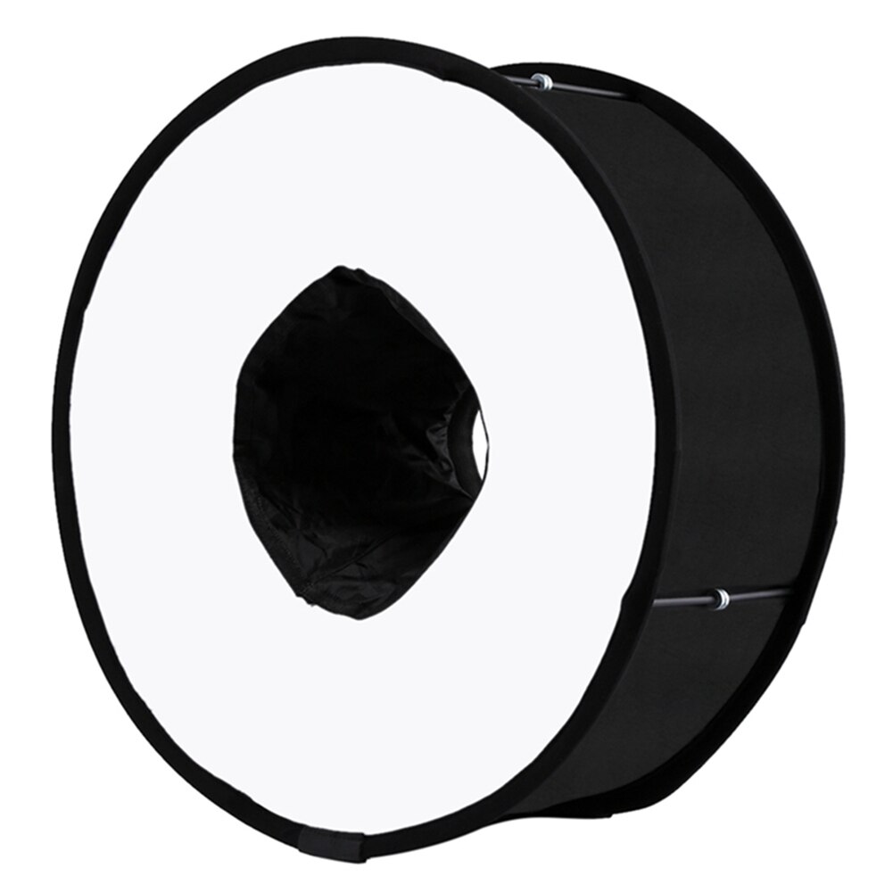 Puluz 45cm anel softbox speedlight estilo redondo flash luz atirar suave caixa dobrável suave lanterna difusor para canon nikon sony