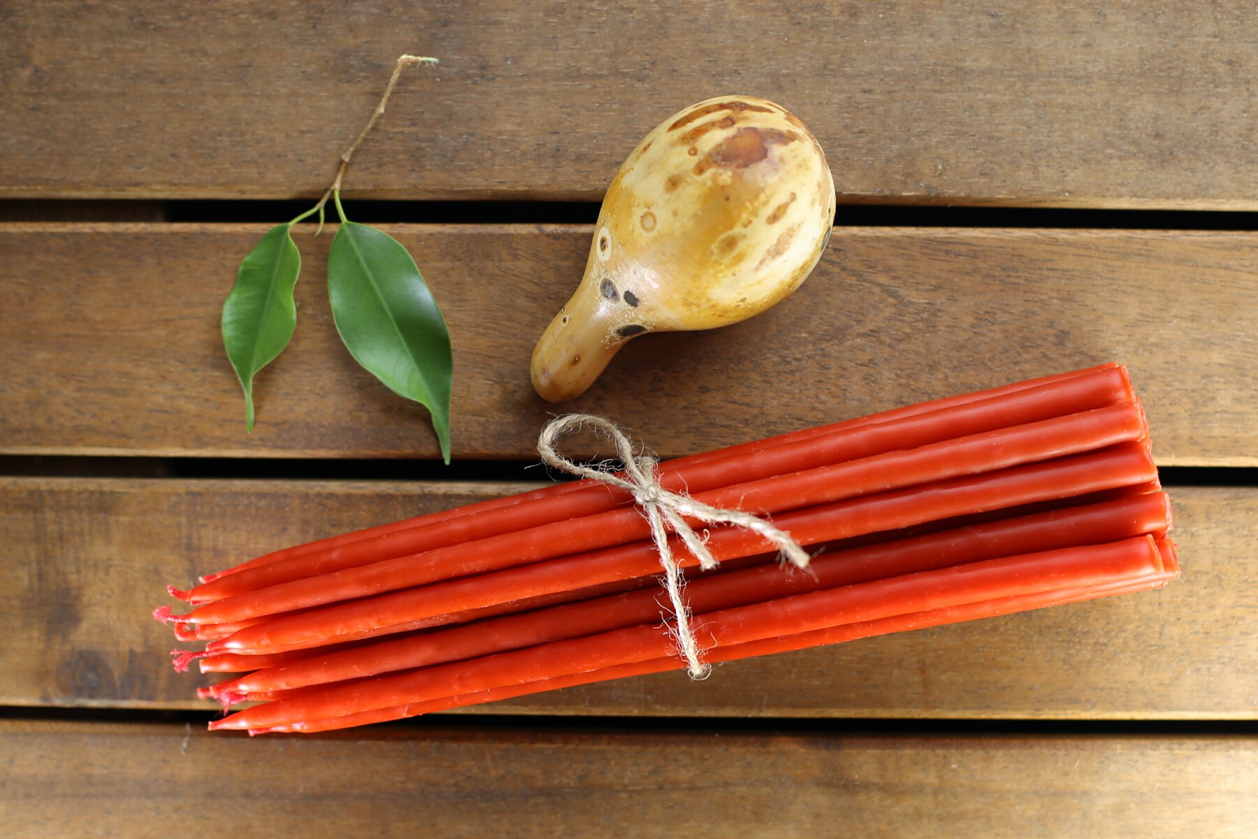 Church candle wax handmade wish wax ceremonial candle 10 pcs 28 cm: Red