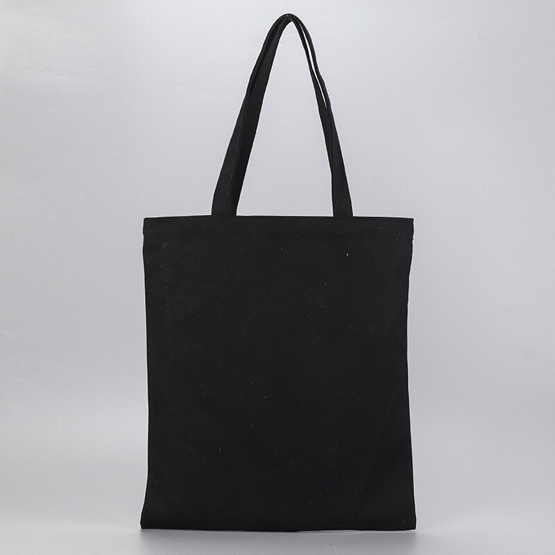 Canvas large capacity handbag large shoulder cotton shopping bag reusable ecological beach bag