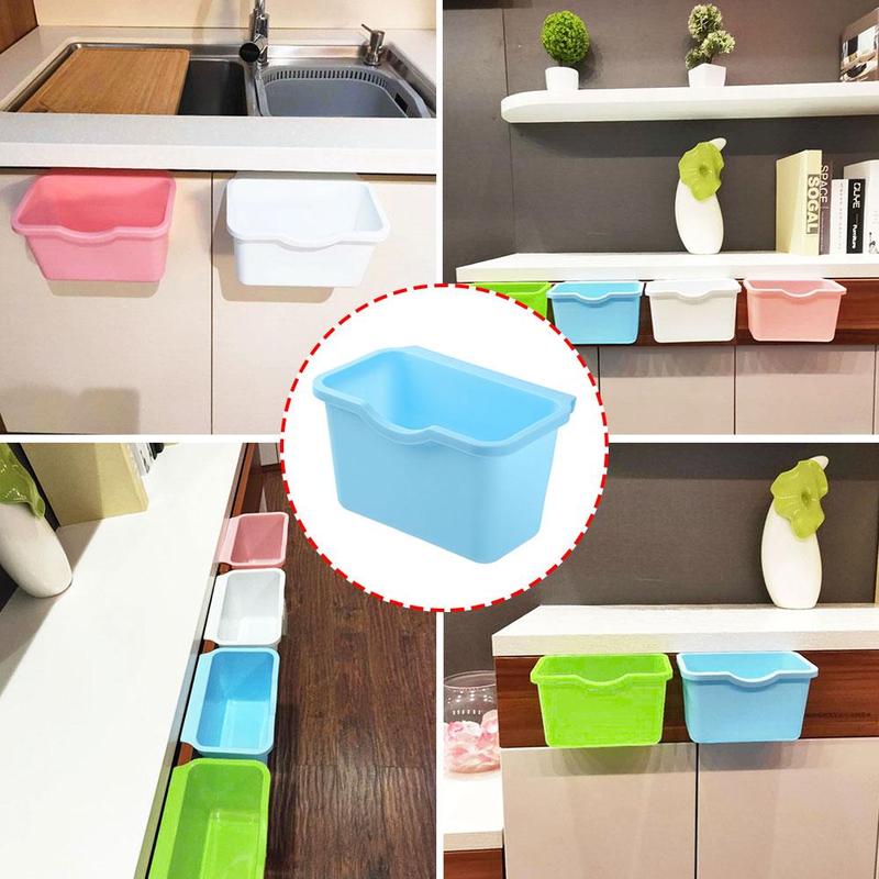 Kök hängande typ soptunna originalitet skåpdörr plast skrivbord sopor acceptera låda heminredning poubelle de cuisine