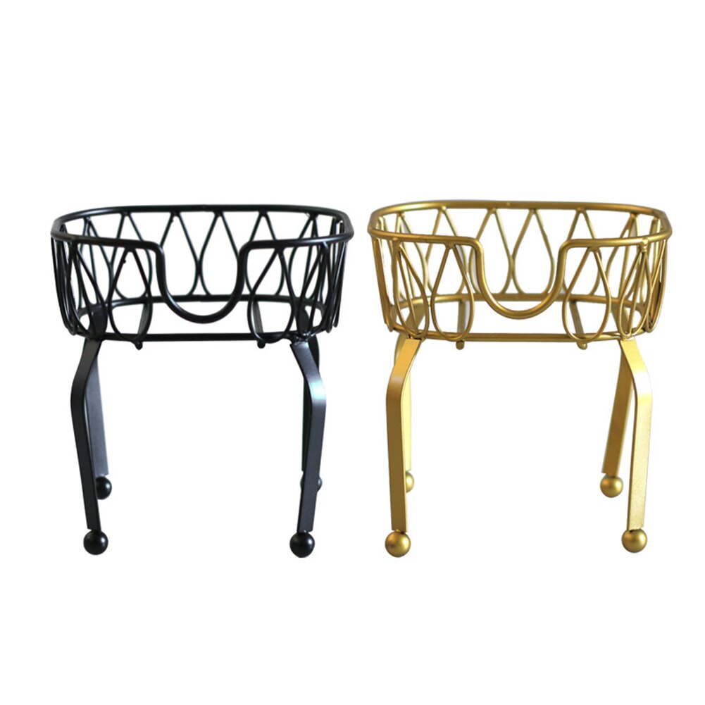 Iron Juice Tea Beer Wine Bucket Holder Stand Drink Dispenser Round Stand Basket Party Party Bar Pub Home Kitchen Decor Supplies