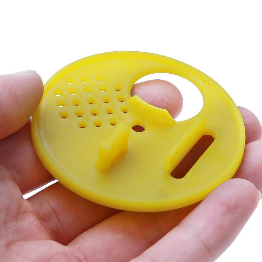 12 Stuks Bijenkorf Nest Deur Vents Bee Gereedschappen Ronde Bijenkorf Doos Entree Gate Plastic Bijenteelt Apparatuur