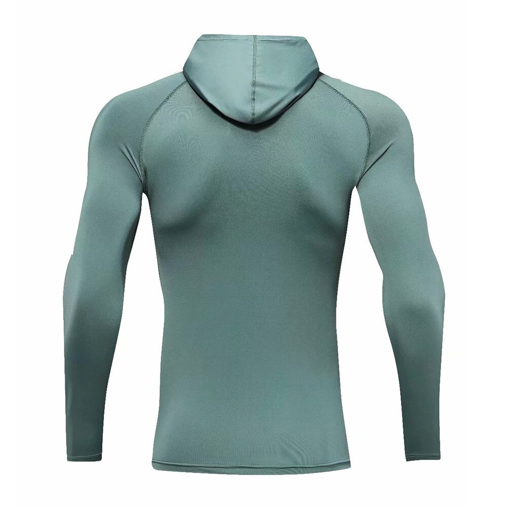 T-shirt running men's sports shirt long sleeve top