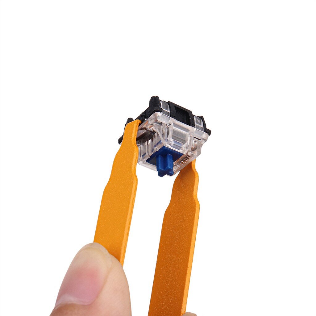 Juego de Herramientas de lubricación, pinzas para teclado mecánico, bolígrafo de lubricación, herramienta de 4 puntas, extractor de interruptores, juego de abrazaderas de interruptores, 5 uds.