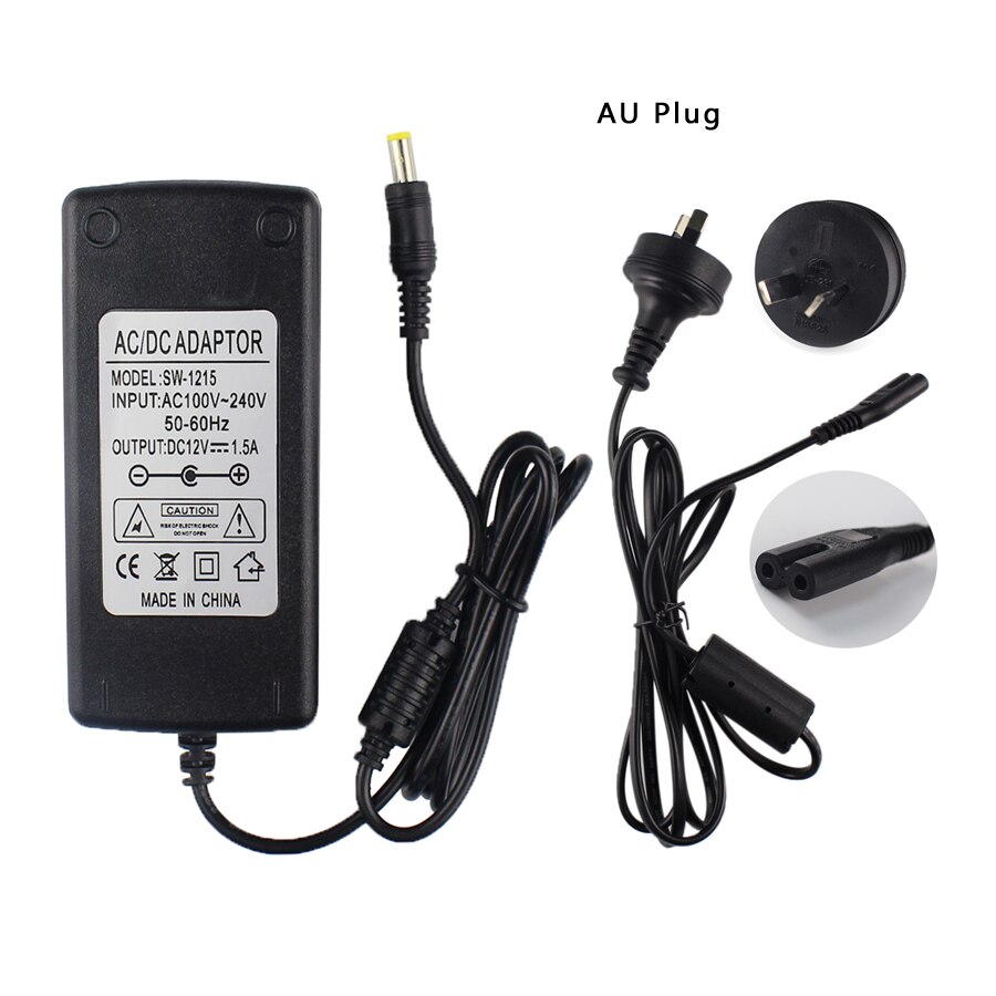 12 v 1.5a 5.0mm nätadapter för casio privia px -130 px-135 bk px -150 px-3s wk -6500 wk-6600 wk-7500 wk-7600 digitalt pianotangentbord