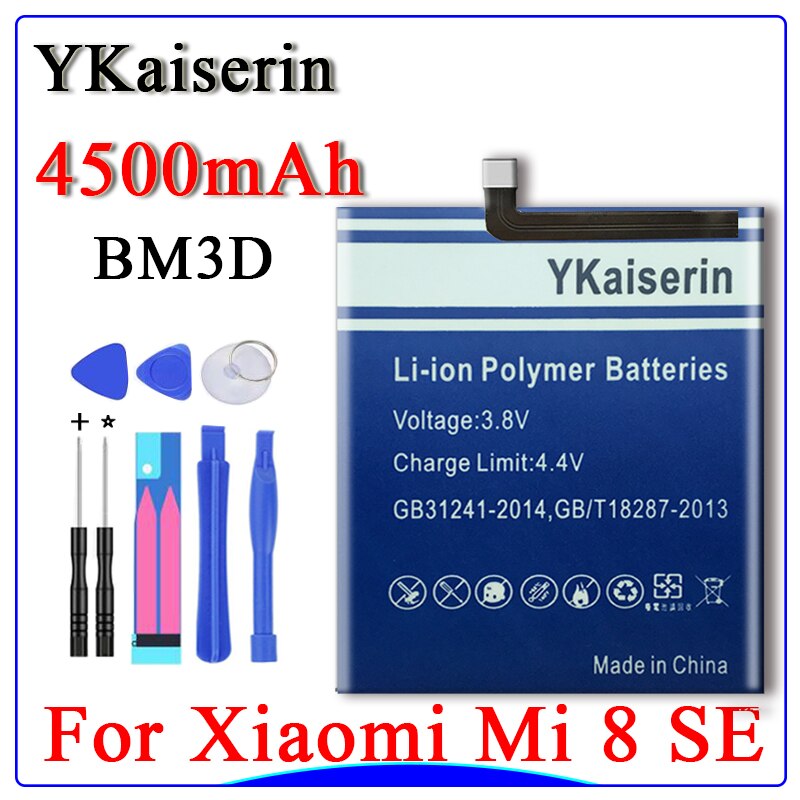 Voor Xiaomi BM3D 4500Mah Batterij Met Voor Xiaomi 8 Se MI8 Se M8SE BM3D Mobiele Telefoon Vervangende Batterij Gratis tools + Spoor Code