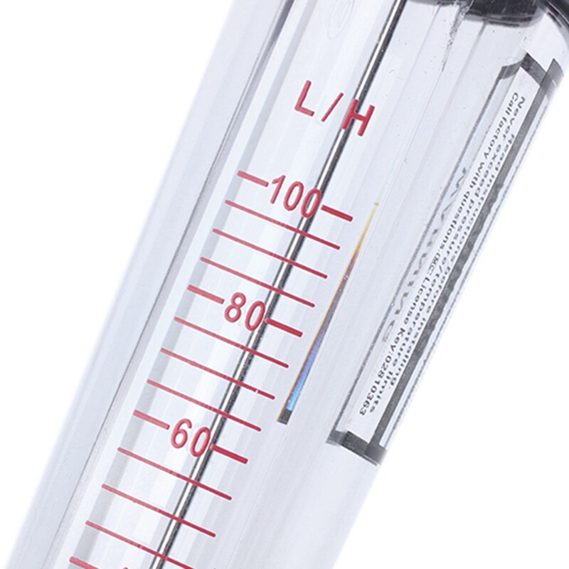 Medidor de flujo de líquido agua caudalímetro 10-100L/h